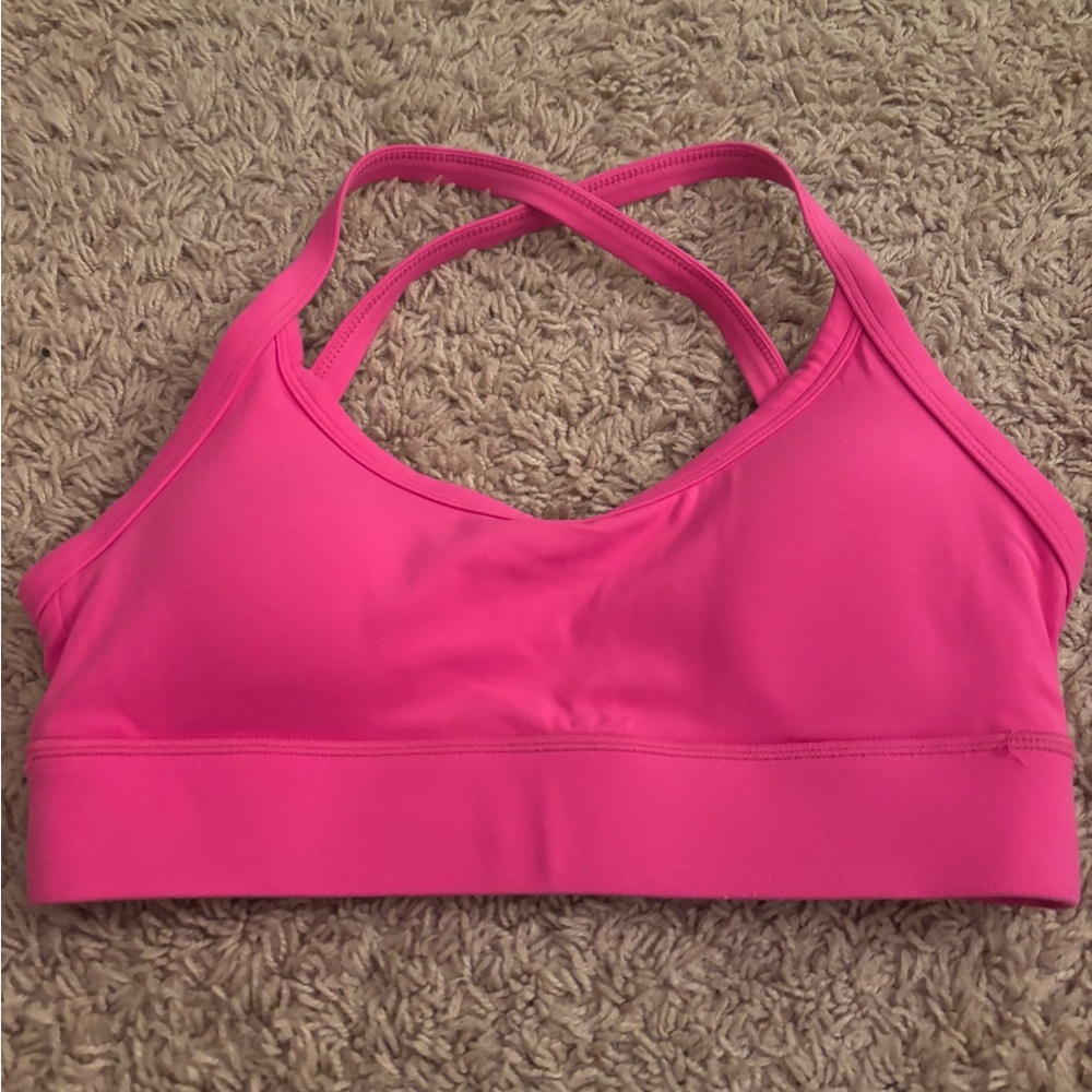 Women's Pink Sports Bra